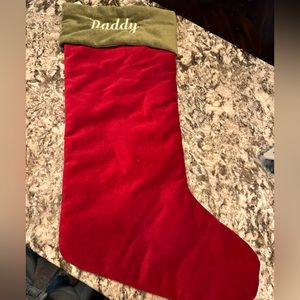 Pottery Barn “Daddy” 24.5 inch Large NWT